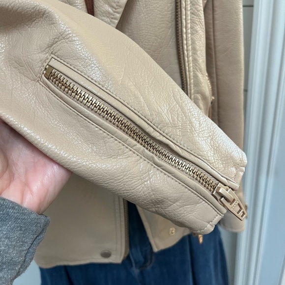 Blank NYC Faux leather motorcycle jacket - Picture 4 of 6